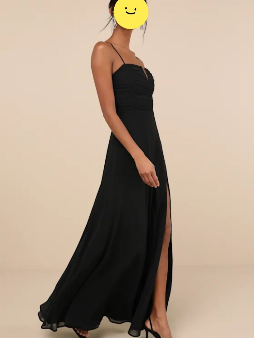 Women's Black Medium Lulus Dress - Picture 2 of 6